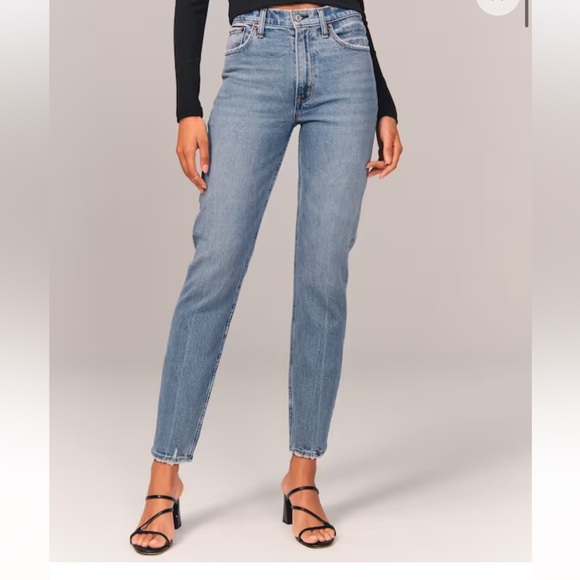 Abercrombie jeans size 8S The Mom high rise - Picture 1 of 2